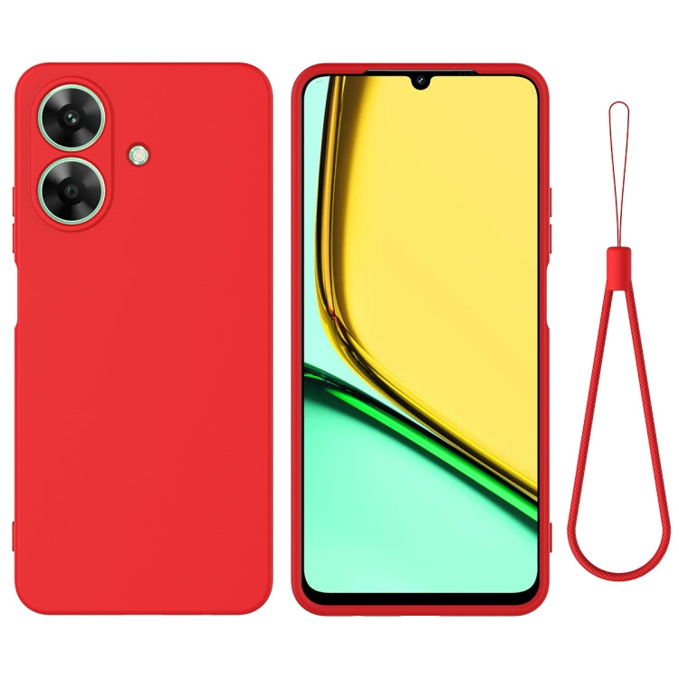 เคสโทรศัพท์กันกระแทกซิลิโคนเหลวสีบริสุทธิ์, For Realme P3 Pro, For Realme P3x, For Realme 14 Pro+, For Realme 14 Pro, For Realme 14x India, For Realme 14x Global, For Realme C75, For Realme GT 7 Pro, For Realme P1 Speed, For Realme C63 5G / V60 5G     ...