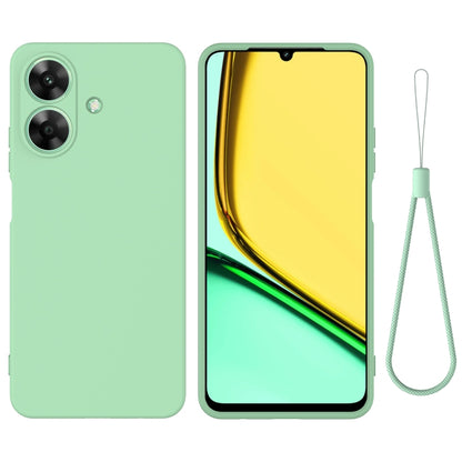 เคสโทรศัพท์กันกระแทกซิลิโคนเหลวสีบริสุทธิ์, For Realme P3 Pro, For Realme P3x, For Realme 14 Pro+, For Realme 14 Pro, For Realme 14x India, For Realme 14x Global, For Realme C75, For Realme GT 7 Pro, For Realme P1 Speed, For Realme C63 5G / V60 5G     ...