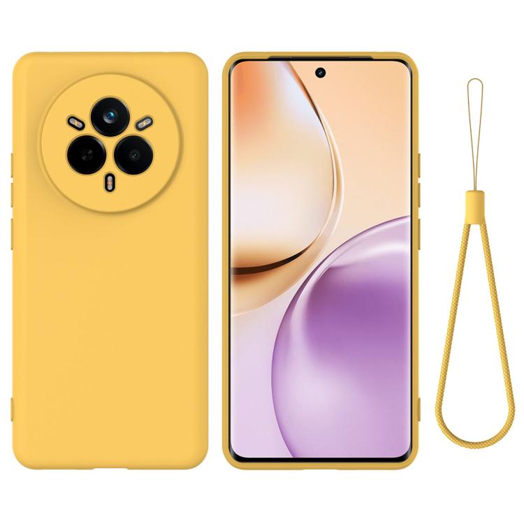 เคสโทรศัพท์กันกระแทกซิลิโคนเหลวสีบริสุทธิ์, For Realme P3 Pro, For Realme P3x, For Realme 14 Pro+, For Realme 14 Pro, For Realme 14x India, For Realme 14x Global, For Realme C75, For Realme GT 7 Pro, For Realme P1 Speed, For Realme C63 5G / V60 5G     ...