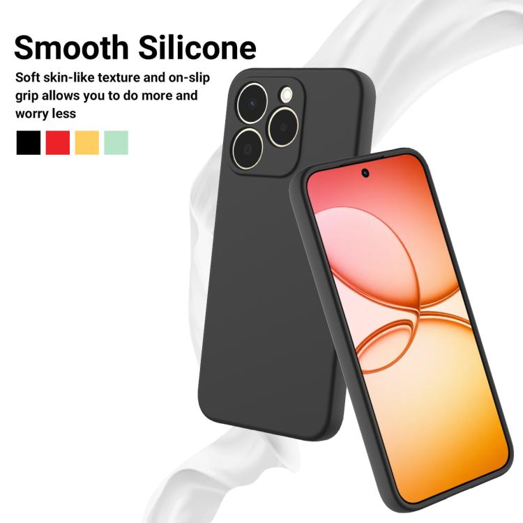 เคสโทรศัพท์กันกระแทกซิลิโคนเหลวสีบริสุทธิ์, For Realme 15T 5G, For Realme C71 4G India/Narzo 80 Lite 4G, For Realme 15 Pro 5G, For Realme 15 5G, For Realme C71 4G, For Realme C75 5G / C73 5G, For Realme GT 7 / GT 7T 5G, For Realme 14 / 14T 5G          ...