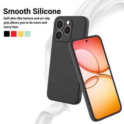 เคสโทรศัพท์กันกระแทกซิลิโคนเหลวสีบริสุทธิ์, For Realme 15T 5G, For Realme C71 4G India/Narzo 80 Lite 4G, For Realme 15 Pro 5G, For Realme 15 5G, For Realme C71 4G, For Realme C75 5G / C73 5G, For Realme GT 7 / GT 7T 5G, For Realme 14 / 14T 5G          ...