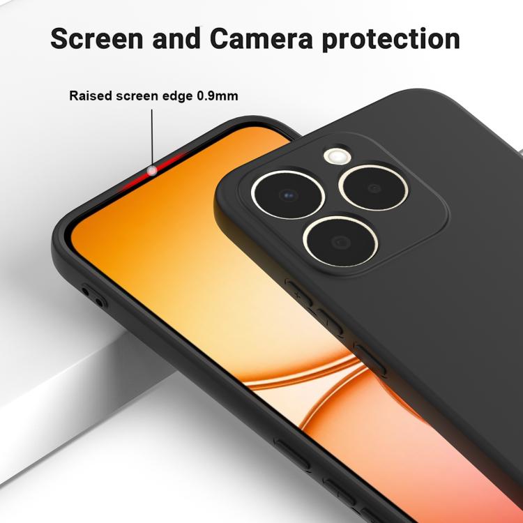 เคสโทรศัพท์กันกระแทกซิลิโคนเหลวสีบริสุทธิ์, For Realme 15T 5G, For Realme C71 4G India/Narzo 80 Lite 4G, For Realme 15 Pro 5G, For Realme 15 5G, For Realme C71 4G, For Realme C75 5G / C73 5G, For Realme GT 7 / GT 7T 5G, For Realme 14 / 14T 5G          ...