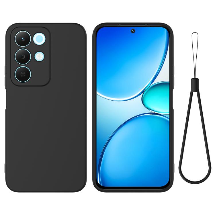 เคสโทรศัพท์กันกระแทกซิลิโคนเหลวสีบริสุทธิ์, For Realme C83 / C100 / C100i 5G, For Realme Narzo 80 Lite 5G / P3 Lite 5G, For Realme P3 Lite 4G / C73 4G, For Realme P4 Lite 5G, For Realme Note 80 4G, For Realme 15x 5G / C85 5G / C85 4G, For Realme 16 5G ...