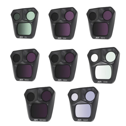 JSR GB 8 in 1 CPL ND8 ND16 ND32 ND64 STAR ND1000 NIGHT เลนส์ฟิลเตอร์, 8 in 1 For DJI Mavic 3 Pro