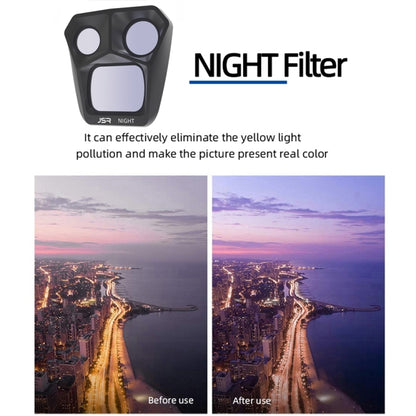 JSR GB 8 in 1 CPL ND8 ND16 ND32 ND64 STAR ND1000 NIGHT เลนส์ฟิลเตอร์, 8 in 1 For DJI Mavic 3 Pro