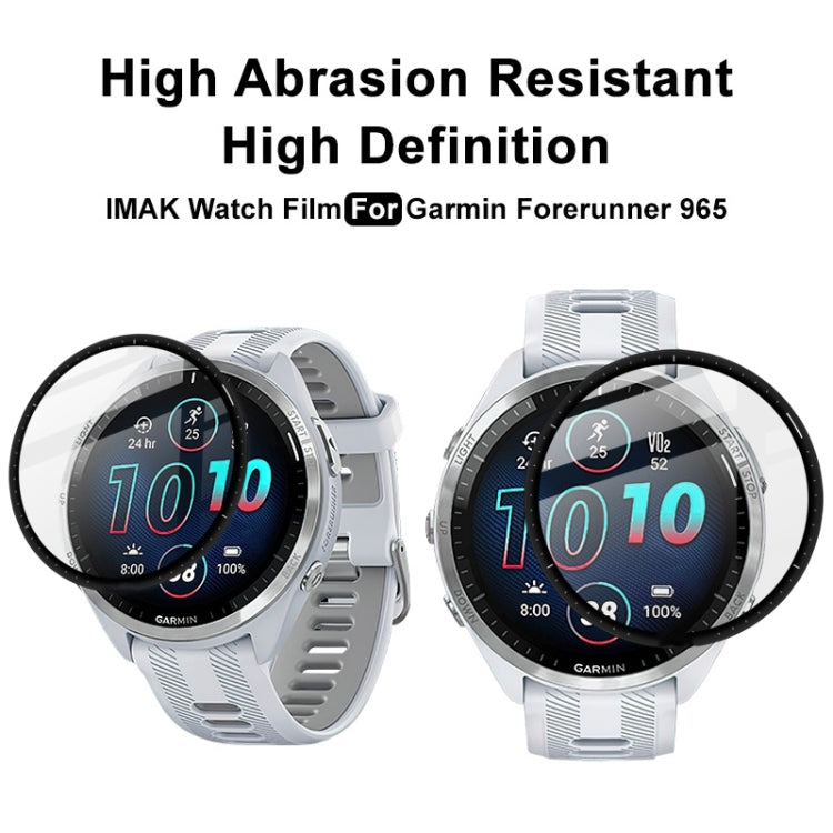 ฟิล์มป้องกันนาฬิกา IMAK Plexiglass HD, For Garmin Forerunner 965, For Garmin Instinct 2X, For Garmin Forerunner 265S, For Garmin Forerunner 265, For GarminMove Trend