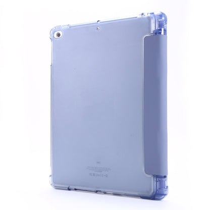 ซองหนังพลิกแนวนอนเปลี่ยนรูปถุงลมนิรภัยพร้อมตัวยึดและที่วางปากกา, For iPad 9.7 (2018) & (2017), For iPad Air 2