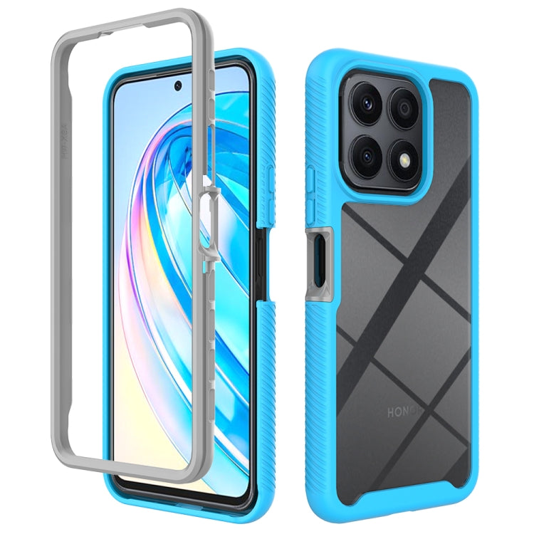 Starry Sky สีทึบกันกระแทก TPU เคสโทรศัพท์ PC ใส, For Honor X8a, For Honor X7a