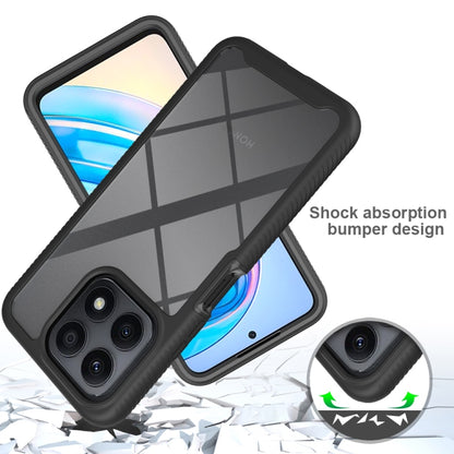 Starry Sky สีทึบกันกระแทก TPU เคสโทรศัพท์ PC ใส, For Honor X8a, For Honor X7a