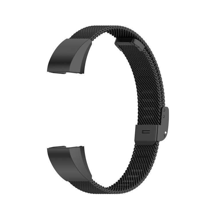 สำหรับ Fitbit Alta / Alta HR / ACE นาฬิกาปุ่มตาข่ายสายเปลี่ยนโลหะสายนาฬิกา, S, L