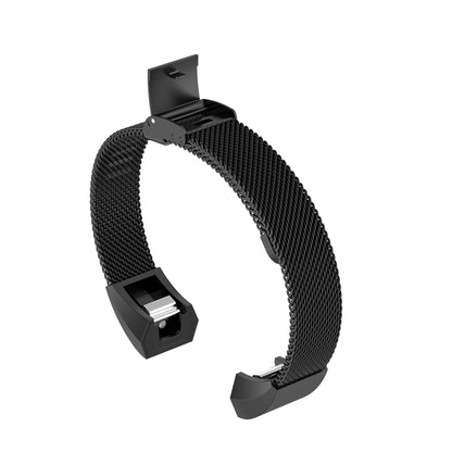 สำหรับ Fitbit Alta / Alta HR / ACE นาฬิกาปุ่มตาข่ายสายเปลี่ยนโลหะสายนาฬิกา, S, L