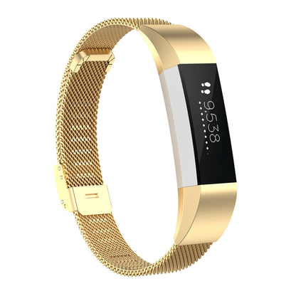 สำหรับ Fitbit Alta / Alta HR / ACE นาฬิกาปุ่มตาข่ายสายเปลี่ยนโลหะสายนาฬิกา, S, L