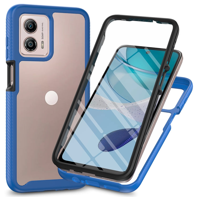 เคสโทรศัพท์กันกระแทกไฮบริด Starry Sky แบบเต็มตัวพร้อมฟิล์ม PET, For Motorola Moto G13 / G23, For Motorola Moto G53