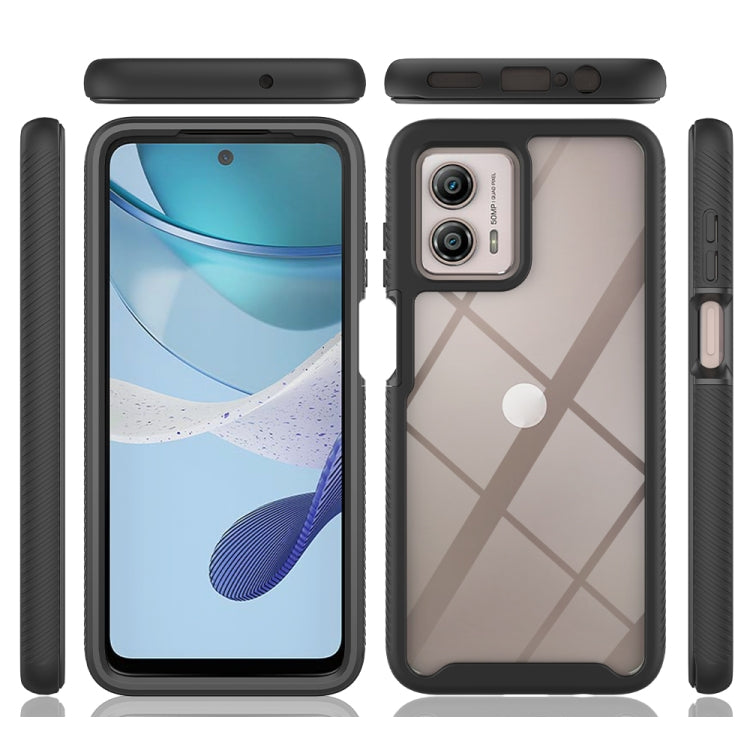 เคสโทรศัพท์กันกระแทกไฮบริด Starry Sky แบบเต็มตัวพร้อมฟิล์ม PET, For Motorola Moto G13 / G23, For Motorola Moto G53