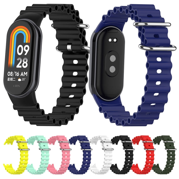 สายนาฬิกาซิลิโคนโอเชี่ยน, For Xiaomi Mi Band 8