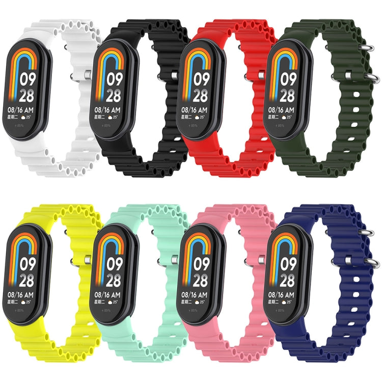 สายนาฬิกาซิลิโคนโอเชี่ยน, For Xiaomi Mi Band 8