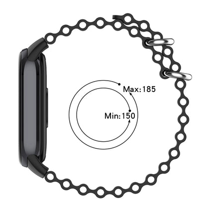 สายนาฬิกาซิลิโคนโอเชี่ยน, For Xiaomi Mi Band 8