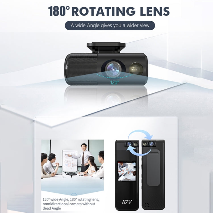 iDV L13 1080P เครื่องบันทึกวิดีโอเสียง HD ขนาดเล็กแบบพกพา, L13