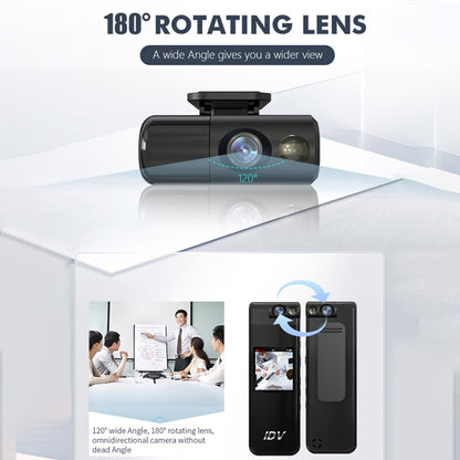 iDV L13 1080P เครื่องบันทึกวิดีโอเสียง HD ขนาดเล็กแบบพกพา, L13