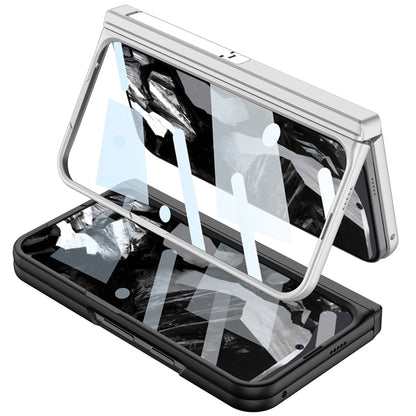 GKK แบบบูรณาการ Magsafe พับบานพับเคสโทรศัพท์แบบครอบคลุมเต็มรูปแบบพร้อมตัวยึด, For Google Pixel 9 Pro Fold