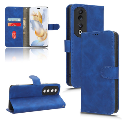 Skin Feel เคสโทรศัพท์หนังแบบแม่เหล็กพลิก, For Honor Play 50 Plus, For Honor 90 Pro
