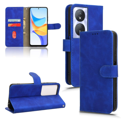 Skin Feel เคสโทรศัพท์หนังแบบแม่เหล็กพลิก, For Honor Play 50 Plus, For Honor 90 Pro
