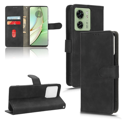 Skin Feel เคสโทรศัพท์หนังแบบแม่เหล็กพลิก, For Motorola Edge 40