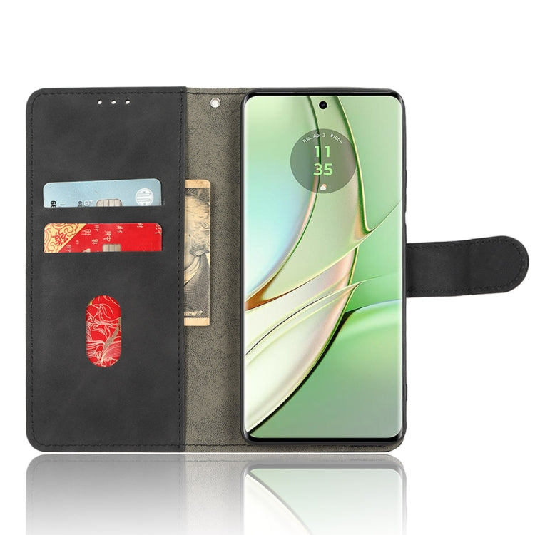 Skin Feel เคสโทรศัพท์หนังแบบแม่เหล็กพลิก, For Motorola Edge 40