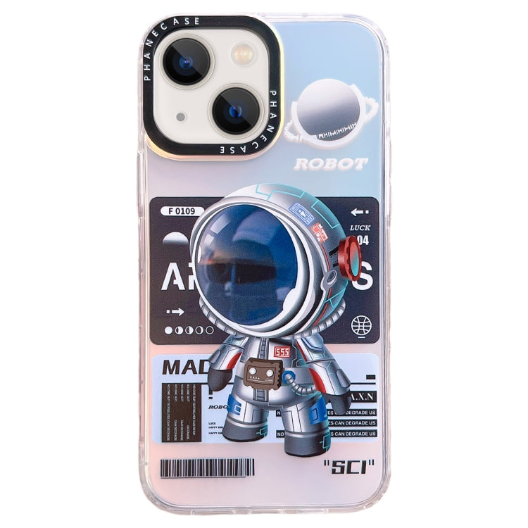 เคสโทรศัพท์ TPU ลายนักบินอวกาศเชิงกล, For iPhone 14 Plus, For iPhone 14, For iPhone 14 Pro, For iPhone 14 Pro Max, For iPhone 13 Pro Max, For iPhone 13 Pro, For iPhone 13, For iPhone 12, For iPhone 12 Pro Max, For iPhone 12 Pro, For iPhone 11 Pro Max  ...