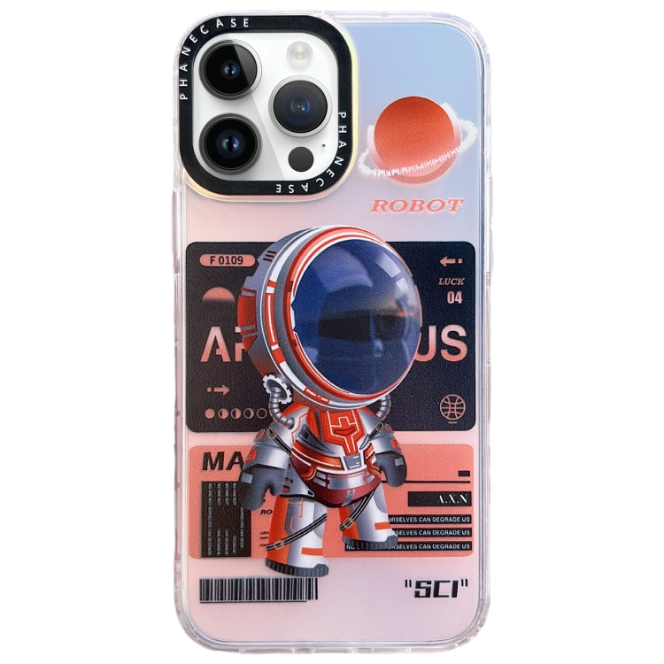 เคสโทรศัพท์ TPU ลายนักบินอวกาศเชิงกล, For iPhone 14 Plus, For iPhone 14, For iPhone 14 Pro, For iPhone 14 Pro Max, For iPhone 13 Pro Max, For iPhone 13 Pro, For iPhone 13, For iPhone 12, For iPhone 12 Pro Max, For iPhone 12 Pro, For iPhone 11 Pro Max  ...