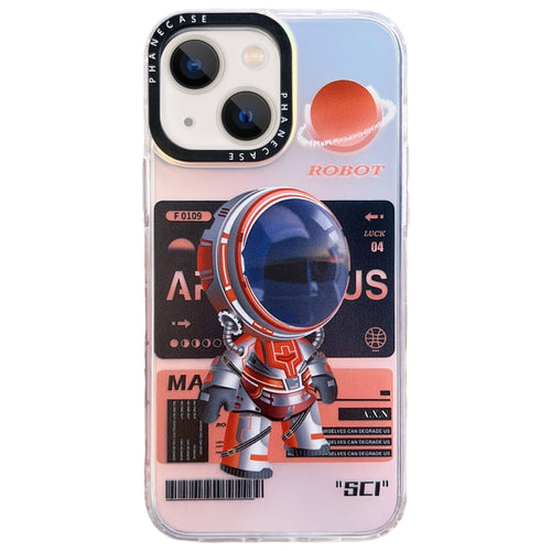 เคสโทรศัพท์ TPU ลายนักบินอวกาศเชิงกล, For iPhone 14 Plus, For iPhone 14, For iPhone 14 Pro, For iPhone 14 Pro Max, For iPhone 13 Pro Max, For iPhone 13 Pro, For iPhone 13, For iPhone 12, For iPhone 12 Pro Max, For iPhone 12 Pro, For iPhone 11 Pro Max  ...