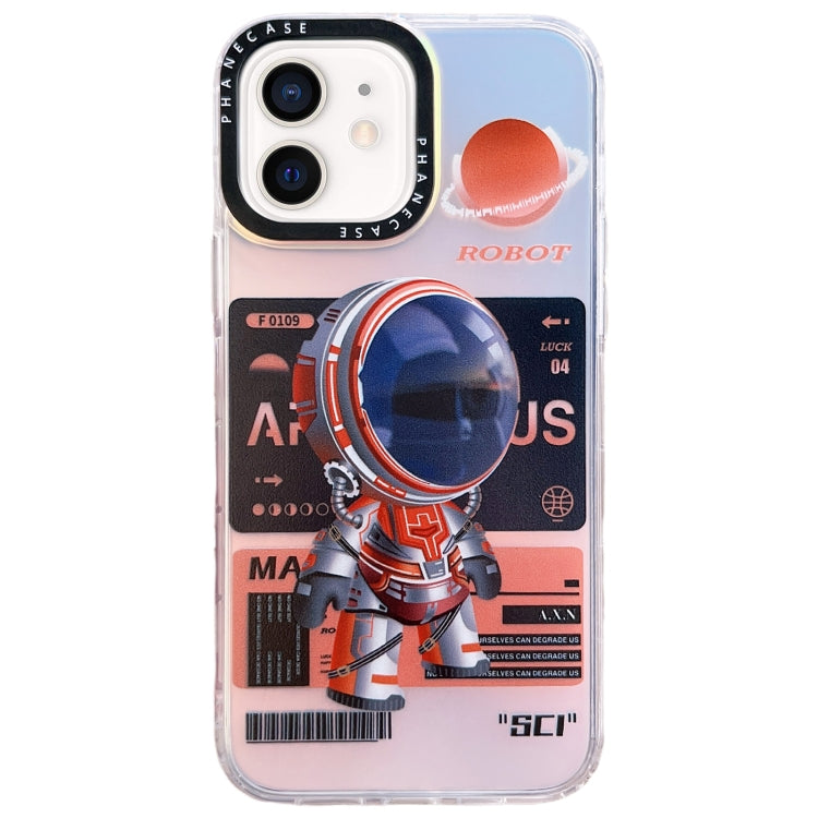 เคสโทรศัพท์ TPU ลายนักบินอวกาศเชิงกล, For iPhone 14 Plus, For iPhone 14, For iPhone 14 Pro, For iPhone 14 Pro Max, For iPhone 13 Pro Max, For iPhone 13 Pro, For iPhone 13, For iPhone 12, For iPhone 12 Pro Max, For iPhone 12 Pro, For iPhone 11 Pro Max  ...