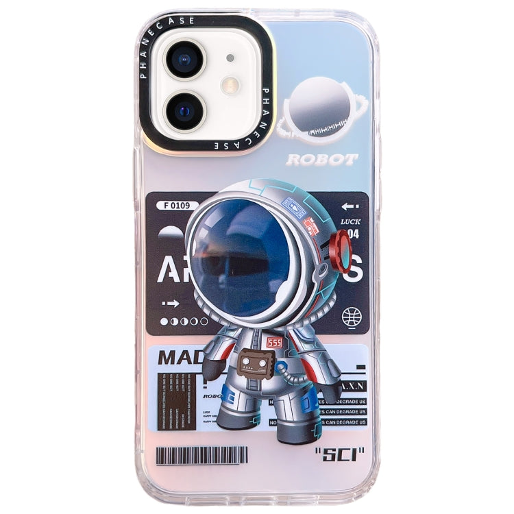 เคสโทรศัพท์ TPU ลายนักบินอวกาศเชิงกล, For iPhone 14 Plus, For iPhone 14, For iPhone 14 Pro, For iPhone 14 Pro Max, For iPhone 13 Pro Max, For iPhone 13 Pro, For iPhone 13, For iPhone 12, For iPhone 12 Pro Max, For iPhone 12 Pro, For iPhone 11 Pro Max  ...
