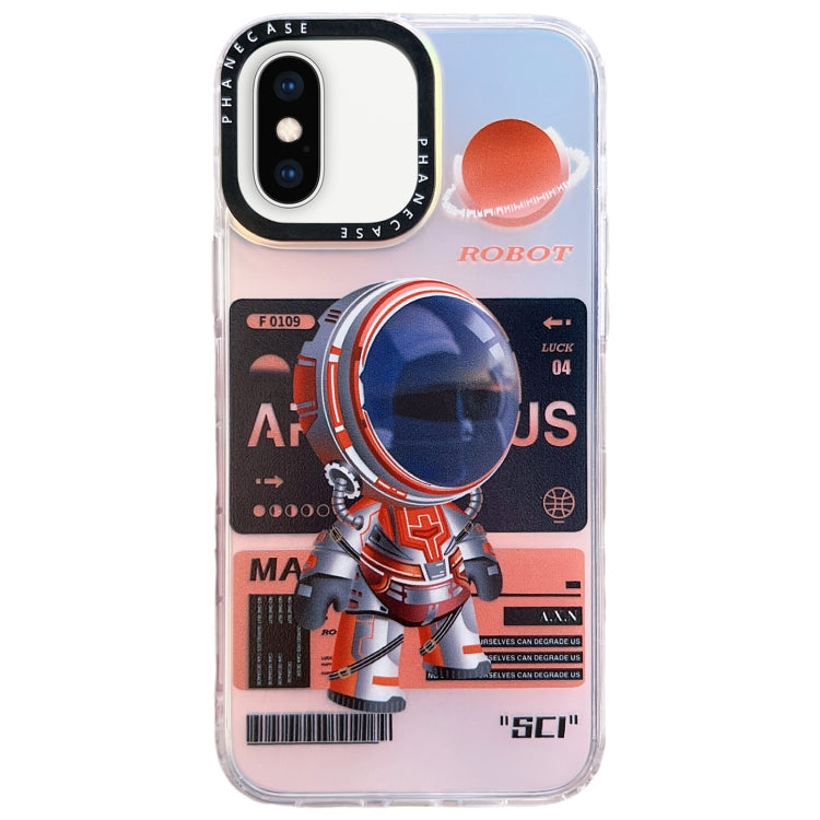 เคสโทรศัพท์ TPU ลายนักบินอวกาศเชิงกล, For iPhone 14 Plus, For iPhone 14, For iPhone 14 Pro, For iPhone 14 Pro Max, For iPhone 13 Pro Max, For iPhone 13 Pro, For iPhone 13, For iPhone 12, For iPhone 12 Pro Max, For iPhone 12 Pro, For iPhone 11 Pro Max  ...