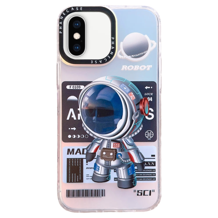 เคสโทรศัพท์ TPU ลายนักบินอวกาศเชิงกล, For iPhone 14 Plus, For iPhone 14, For iPhone 14 Pro, For iPhone 14 Pro Max, For iPhone 13 Pro Max, For iPhone 13 Pro, For iPhone 13, For iPhone 12, For iPhone 12 Pro Max, For iPhone 12 Pro, For iPhone 11 Pro Max  ...