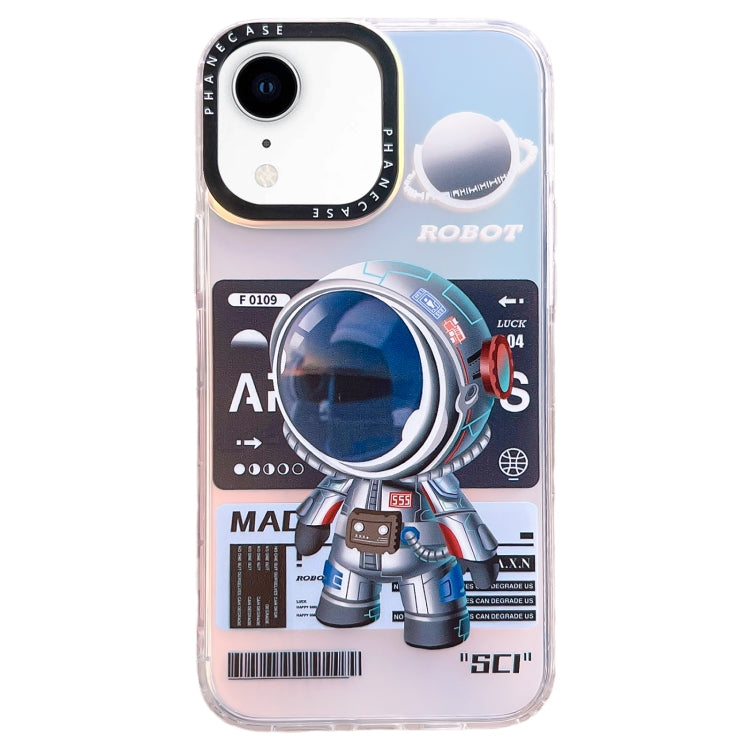 เคสโทรศัพท์ TPU ลายนักบินอวกาศเชิงกล, For iPhone 14 Plus, For iPhone 14, For iPhone 14 Pro, For iPhone 14 Pro Max, For iPhone 13 Pro Max, For iPhone 13 Pro, For iPhone 13, For iPhone 12, For iPhone 12 Pro Max, For iPhone 12 Pro, For iPhone 11 Pro Max  ...