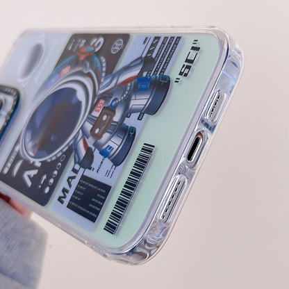 เคสโทรศัพท์ TPU ลายนักบินอวกาศเชิงกล, For iPhone 14 Plus, For iPhone 14, For iPhone 14 Pro, For iPhone 14 Pro Max, For iPhone 13 Pro Max, For iPhone 13 Pro, For iPhone 13, For iPhone 12, For iPhone 12 Pro Max, For iPhone 12 Pro, For iPhone 11 Pro Max  ...