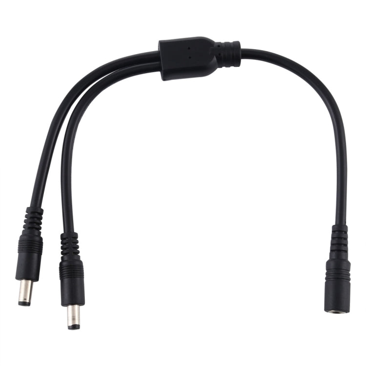 5.5 x 2.1 มม. หญิงกับชายปลั๊กไฟ DC แยกสายไฟอะแดปเตอร์, 30cm, 70cm