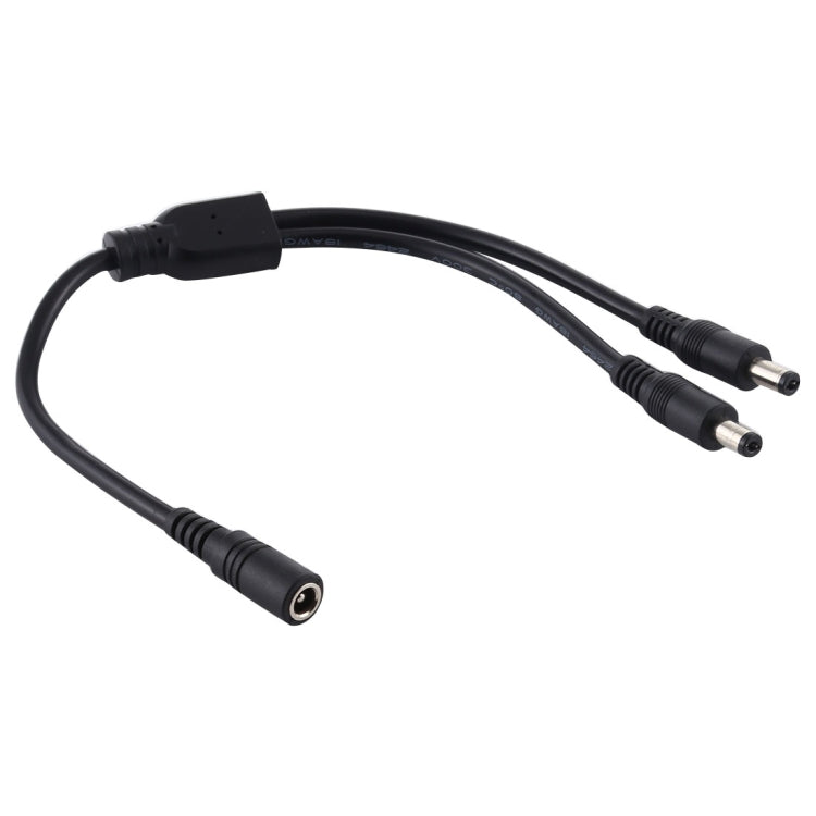 5.5 x 2.1 มม. หญิงกับชายปลั๊กไฟ DC แยกสายไฟอะแดปเตอร์, 30cm, 70cm