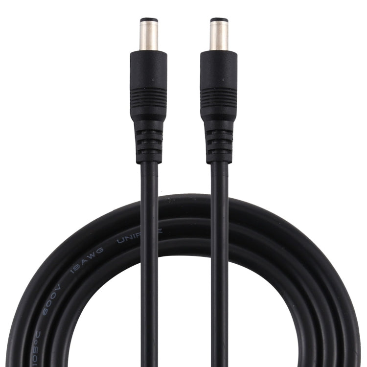 ปลั๊กไฟ DC 5.5 x 2.1 มม. สายเชื่อมต่ออะแดปเตอร์ชายกับชาย, 50cm, 1m, 1.5m