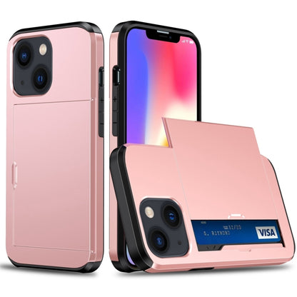 เคสโทรศัพท์เกราะกันกระแทกพร้อมช่องสไลด์การ์ด, For iPhone 15 Pro Max, For iPhone 15 Pro, For iPhone 15 Plus, For iPhone 15