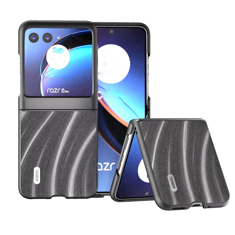 เคสโทรศัพท์แบบป้องกัน ABEEL Galactic Pattern, For Motorola Razr 40 Ultra, For Motorola Razr 40