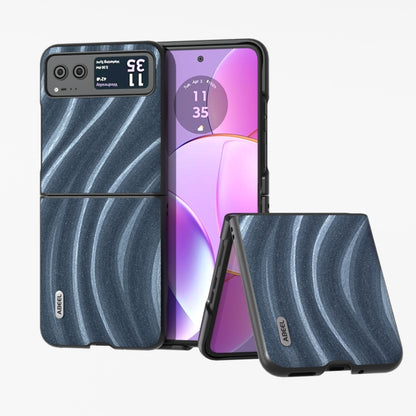 เคสโทรศัพท์แบบป้องกัน ABEEL Galactic Pattern, For Motorola Razr 40 Ultra, For Motorola Razr 40