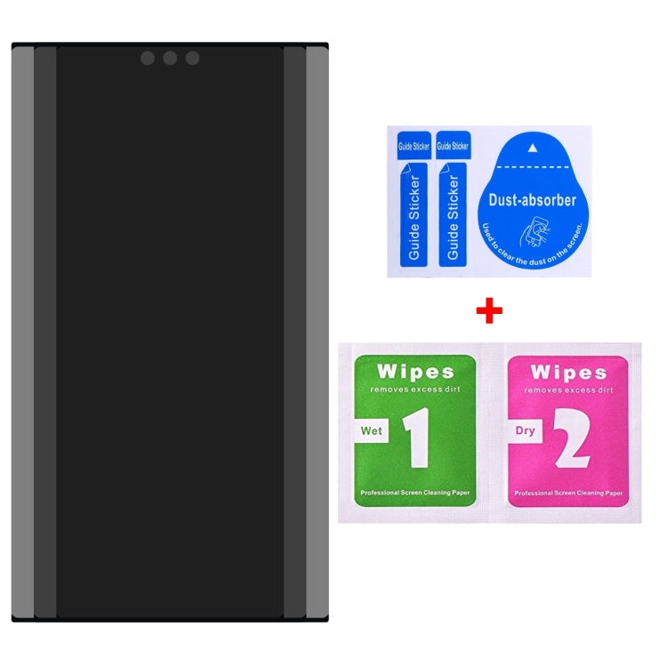 25pcs Ultrathin 3D Curved Edge Privacy ฟิล์มกระจกนิรภัย, รองรับการปลดล็อค, For Samsung Galaxy S23 Ultra 5G, For Samsung Galaxy S23+ 5G, For Samsung Galaxy S23 5G