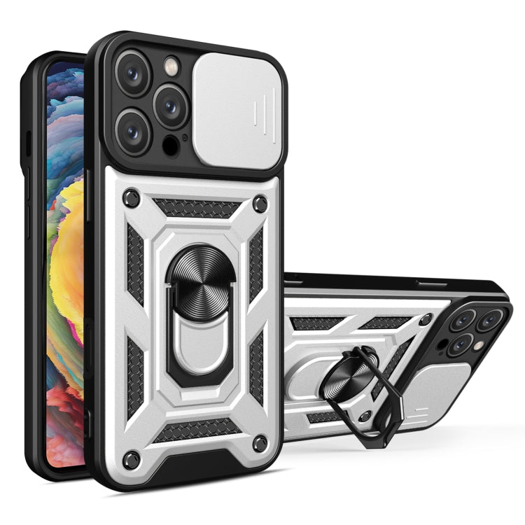 เลื่อนฝาครอบกล้องออกแบบเคสโทรศัพท์ TPU + PC, For iPhone 17e / 16e, For iPhone 17 Pro Max, For iPhone 17 Pro, For iPhone 17, For iPhone Air, For iPhone 16 Pro Max