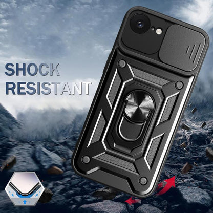 เลื่อนฝาครอบกล้องออกแบบเคสโทรศัพท์ TPU + PC, For iPhone 17e / 16e, For iPhone 17 Pro Max, For iPhone 17 Pro, For iPhone 17, For iPhone Air, For iPhone 16 Pro Max