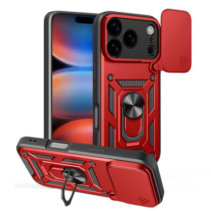 เลื่อนฝาครอบกล้องออกแบบเคสโทรศัพท์ TPU + PC, For iPhone 17e / 16e, For iPhone 17 Pro Max, For iPhone 17 Pro, For iPhone 17, For iPhone Air, For iPhone 16 Pro Max