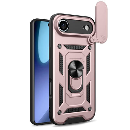 เลื่อนฝาครอบกล้องออกแบบเคสโทรศัพท์ TPU + PC, For iPhone 17e / 16e, For iPhone 17 Pro Max, For iPhone 17 Pro, For iPhone 17, For iPhone Air, For iPhone 16 Pro Max