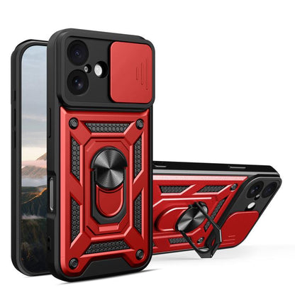 เลื่อนฝาครอบกล้องออกแบบเคสโทรศัพท์ TPU + PC, For iPhone 17e / 16e, For iPhone 17 Pro Max, For iPhone 17 Pro, For iPhone 17, For iPhone Air, For iPhone 16 Pro Max
