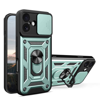เลื่อนฝาครอบกล้องออกแบบเคสโทรศัพท์ TPU + PC, For iPhone 17e / 16e, For iPhone 17 Pro Max, For iPhone 17 Pro, For iPhone 17, For iPhone Air, For iPhone 16 Pro Max